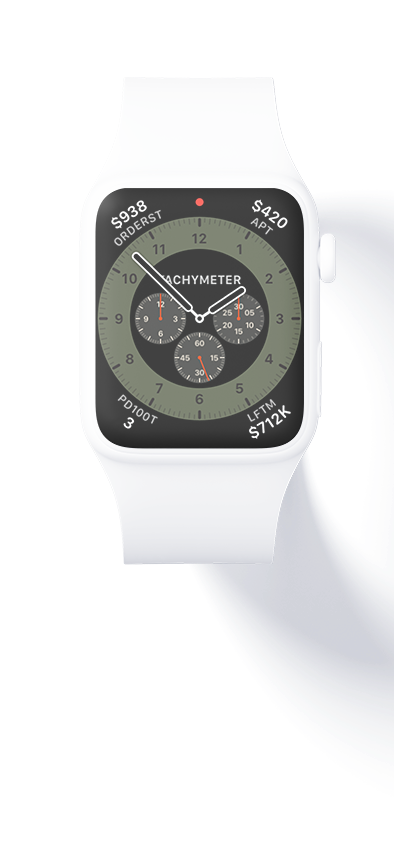 Watch Face Chronograph